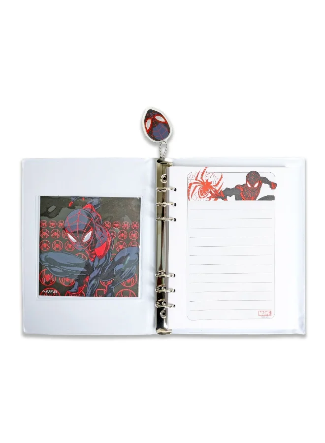 MARVEL  Marvel Spiderman Hard Cover Diary With Inter-Changeable Design Card for Kids | Best Price UAE